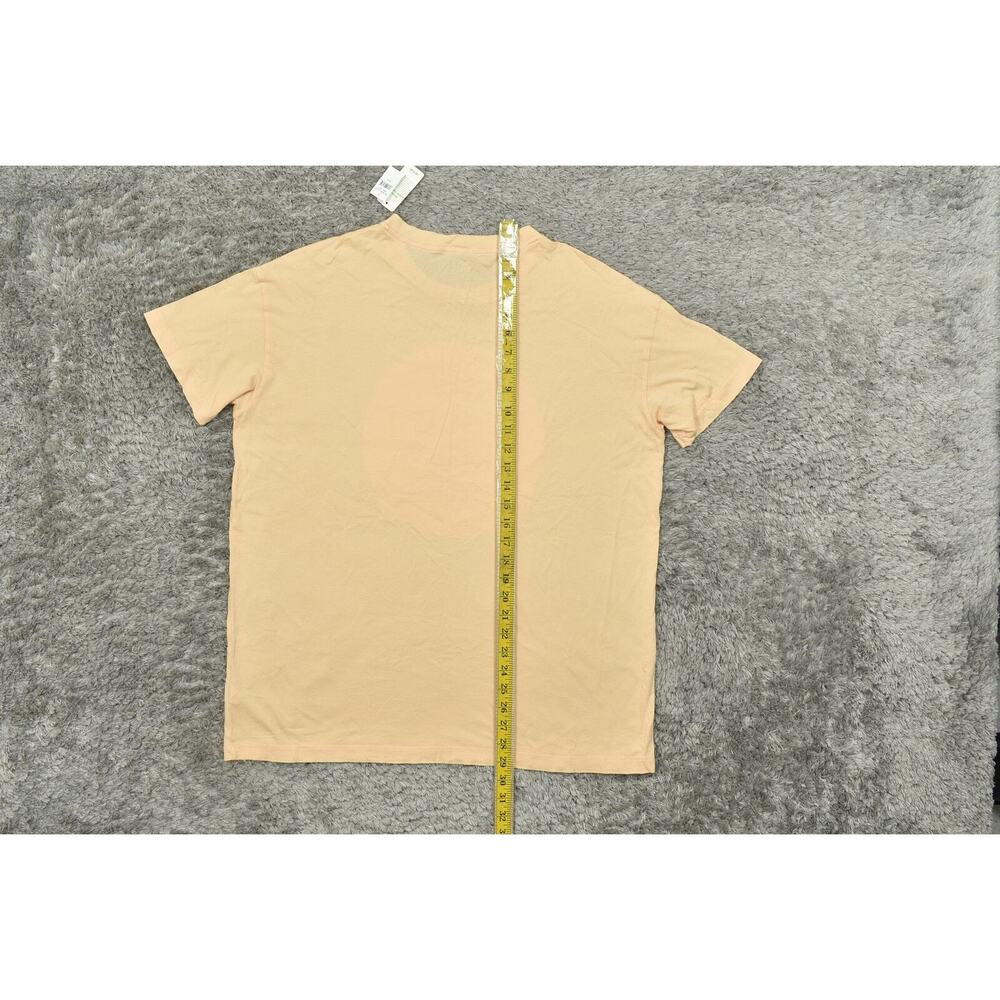 NEW Aerie Orange Cotton T-Shirt M Regular Fit Real Soft Babes Babes... - Picture 5 of 7